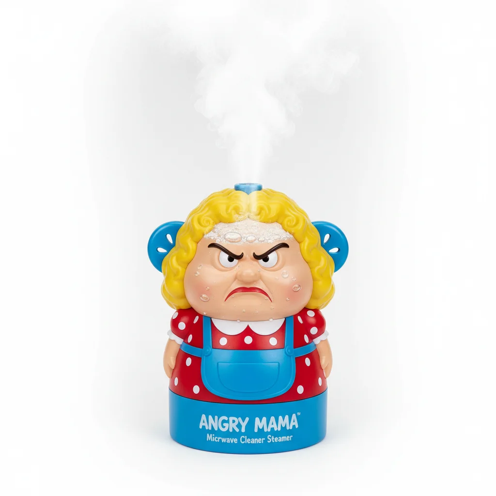Angry Mama Microwave Cleaner Steamer Angry Mama