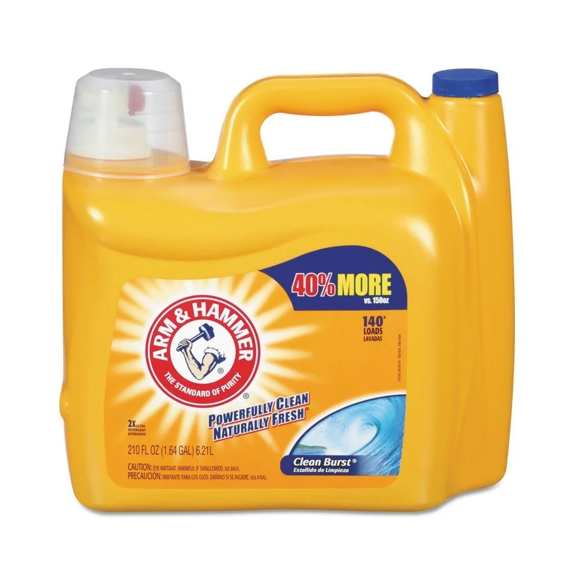 Arm & Hammer Clean Burst Liquid Laundry Detergent 210oz