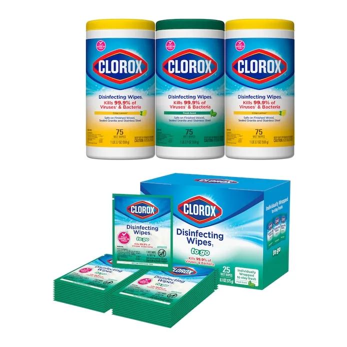 Clorox Disinfecting Wipes Bleach-Free 225ct