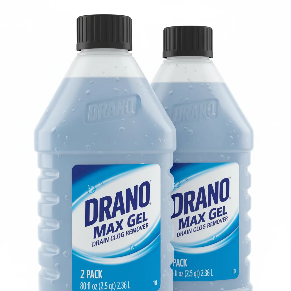 Drano Max Gel Drain Clog Remover 80oz 2-Pack image 3
