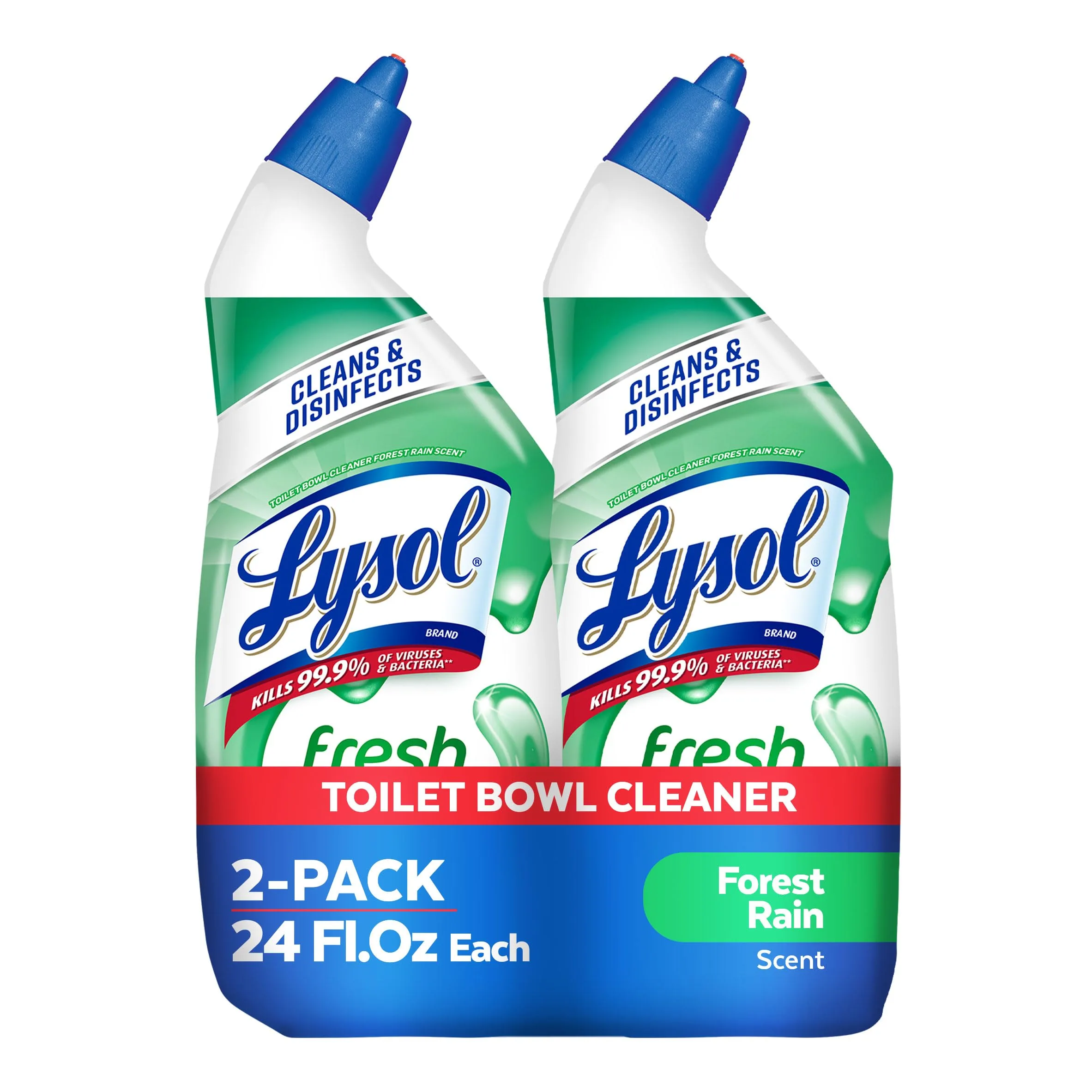 Lysol Toilet Bowl Cleaner Gel Complete Clean 24oz image 2