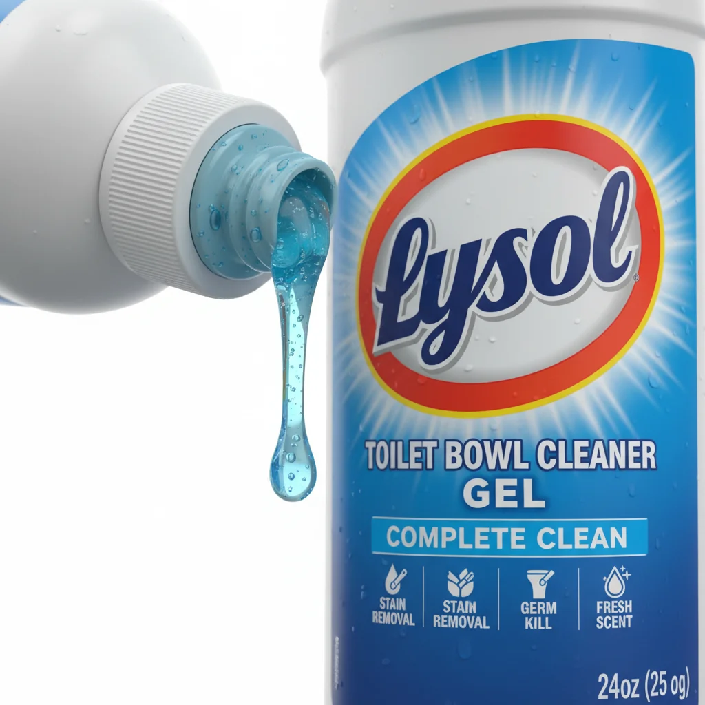 Lysol Toilet Bowl Cleaner Gel Complete Clean 24oz image 3
