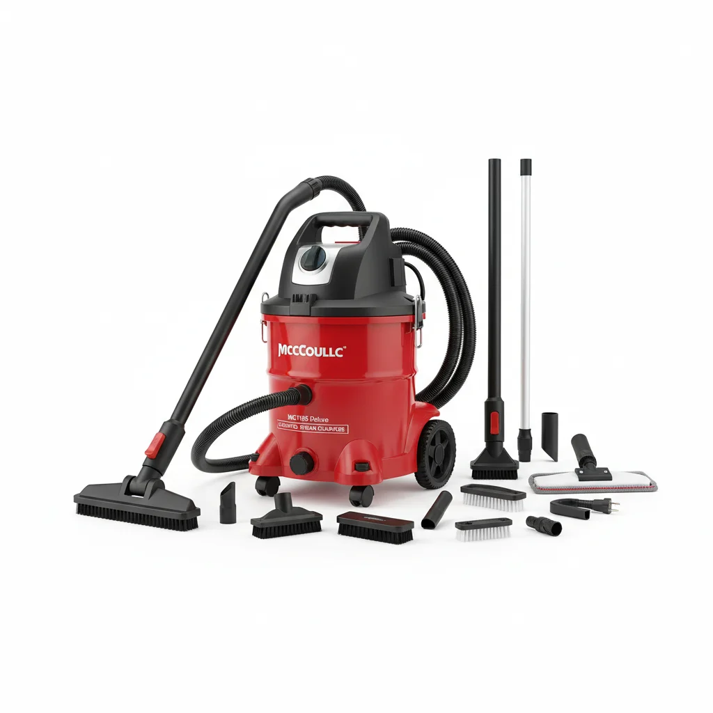McCulloch MC1385 Deluxe Canister Steam Cleaner