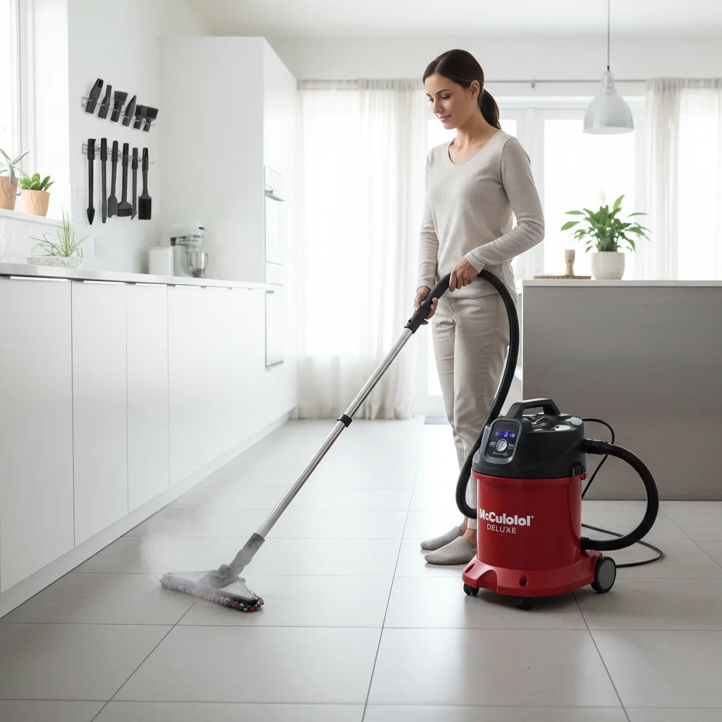 McCulloch MC1385 Deluxe Canister Steam Cleaner image 2