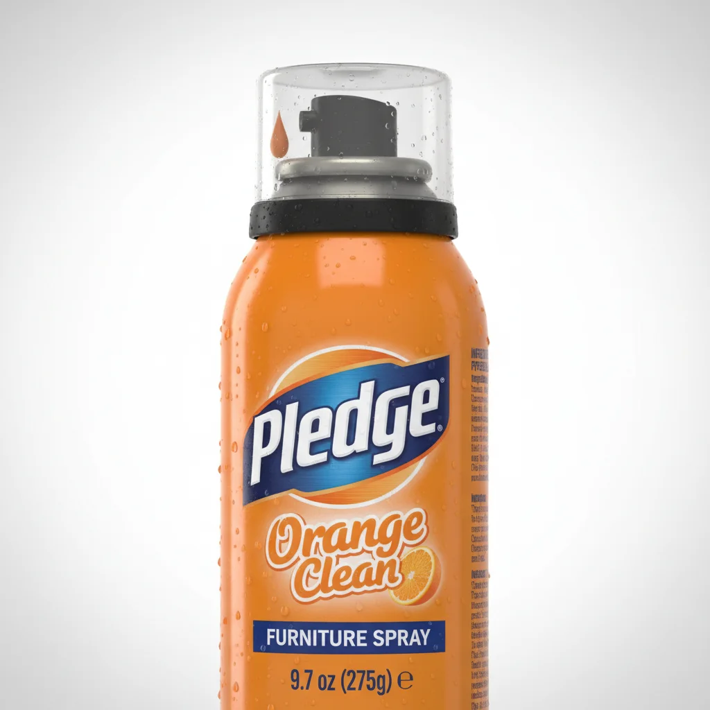 Pledge Furniture Spray Orange Clean 9.7oz image 3
