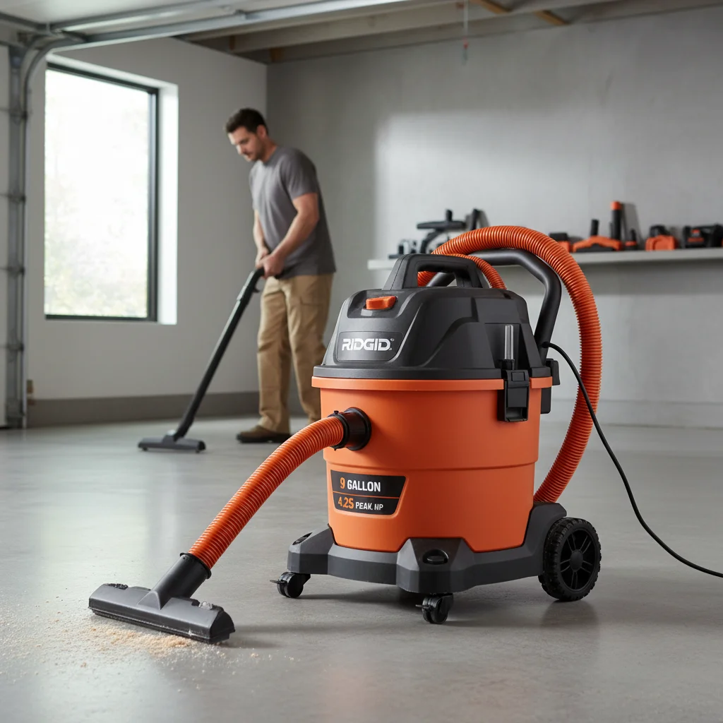 RIDGID 9 Gallon 4.25 Peak HP NXT Wet-Dry Vacuum image 2