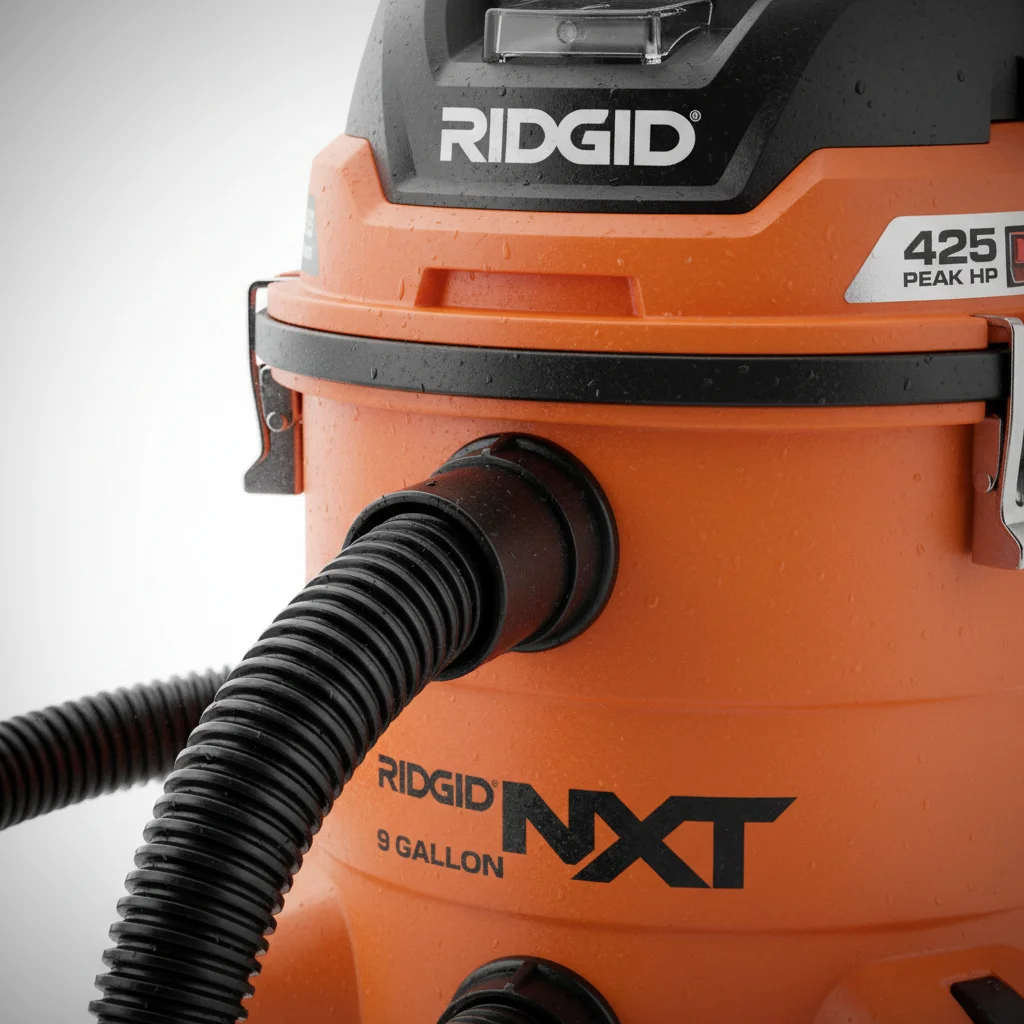 RIDGID 9 Gallon 4.25 Peak HP NXT Wet-Dry Vacuum image 3