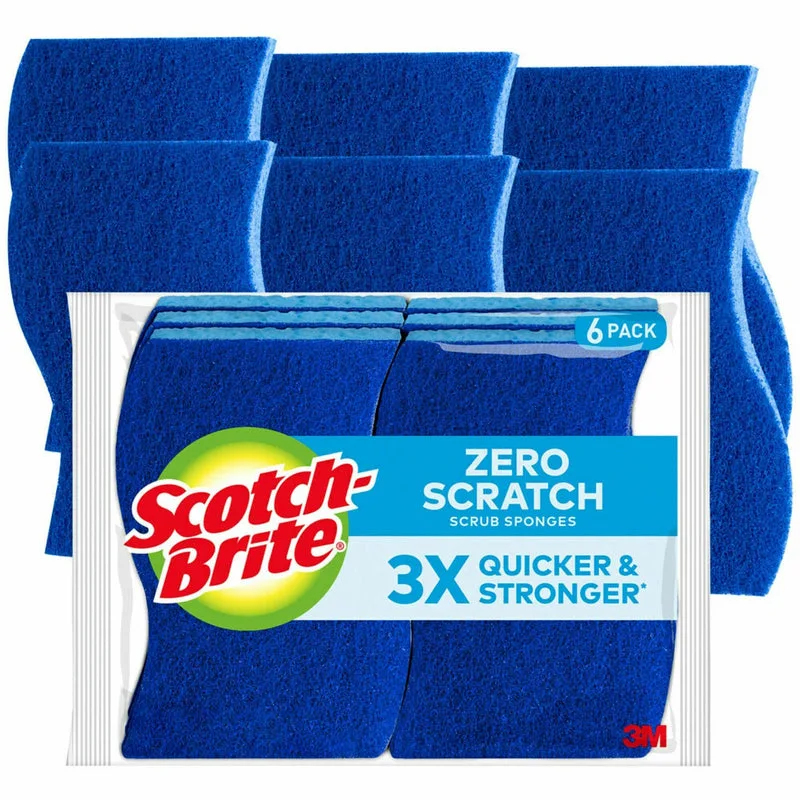 Scotch-Brite Non-Scratch Scrub Sponges 9-Pack
