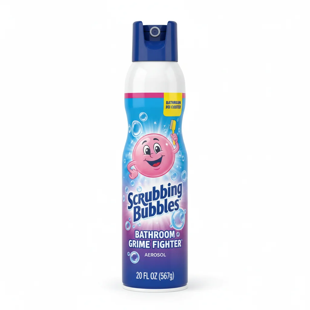 Scrubbing Bubbles Bathroom Grime Fighter Aerosol 20oz