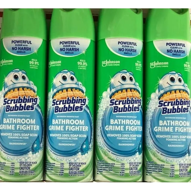 Scrubbing Bubbles Bathroom Grime Fighter Aerosol 20oz image 3