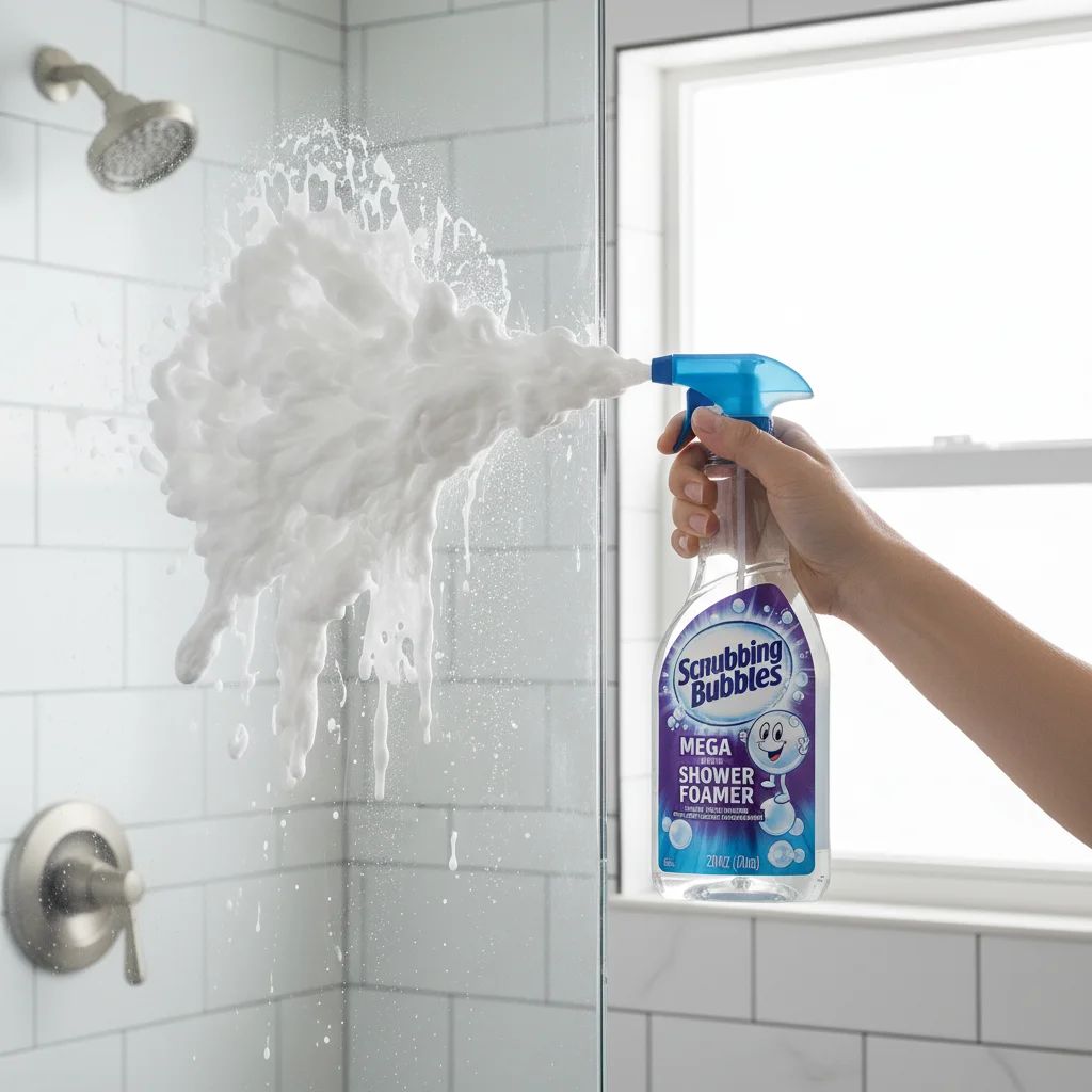 Scrubbing Bubbles Mega Shower Foamer Spray 20oz image 2