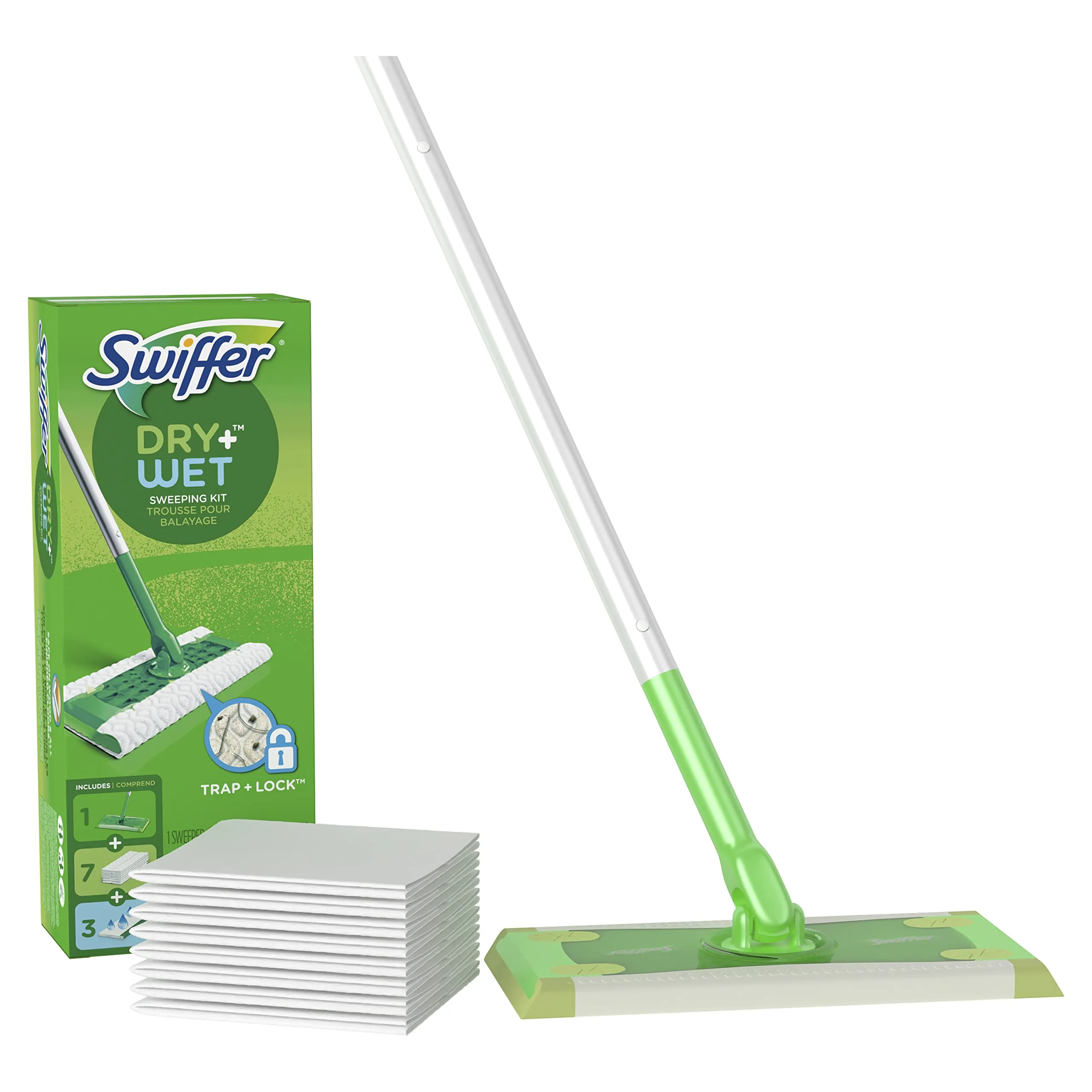 Swiffer Sweeper 2-in-1 Floor Mop Starter Kit