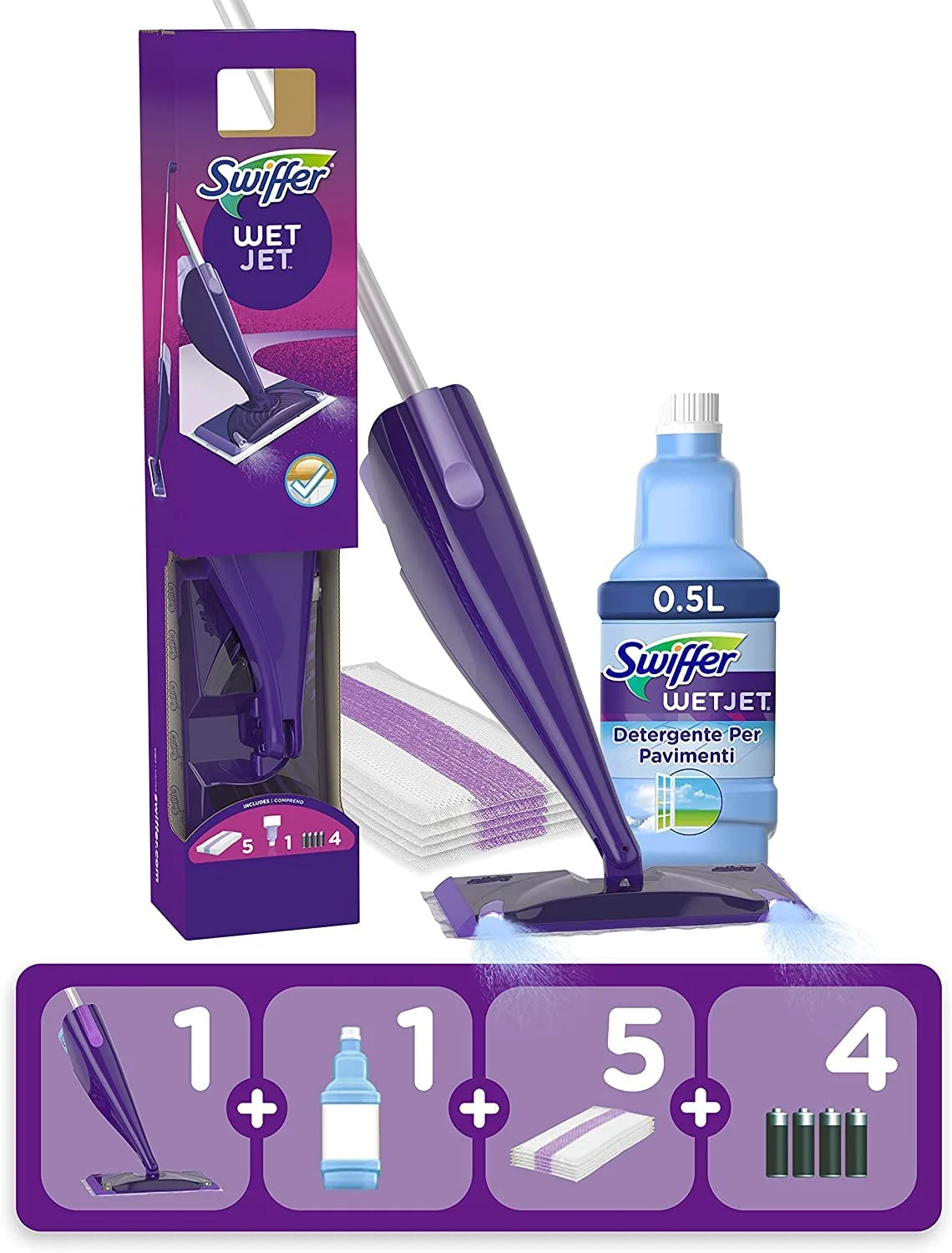 Swiffer Sweeper 2-in-1 Floor Mop Starter Kit image 3