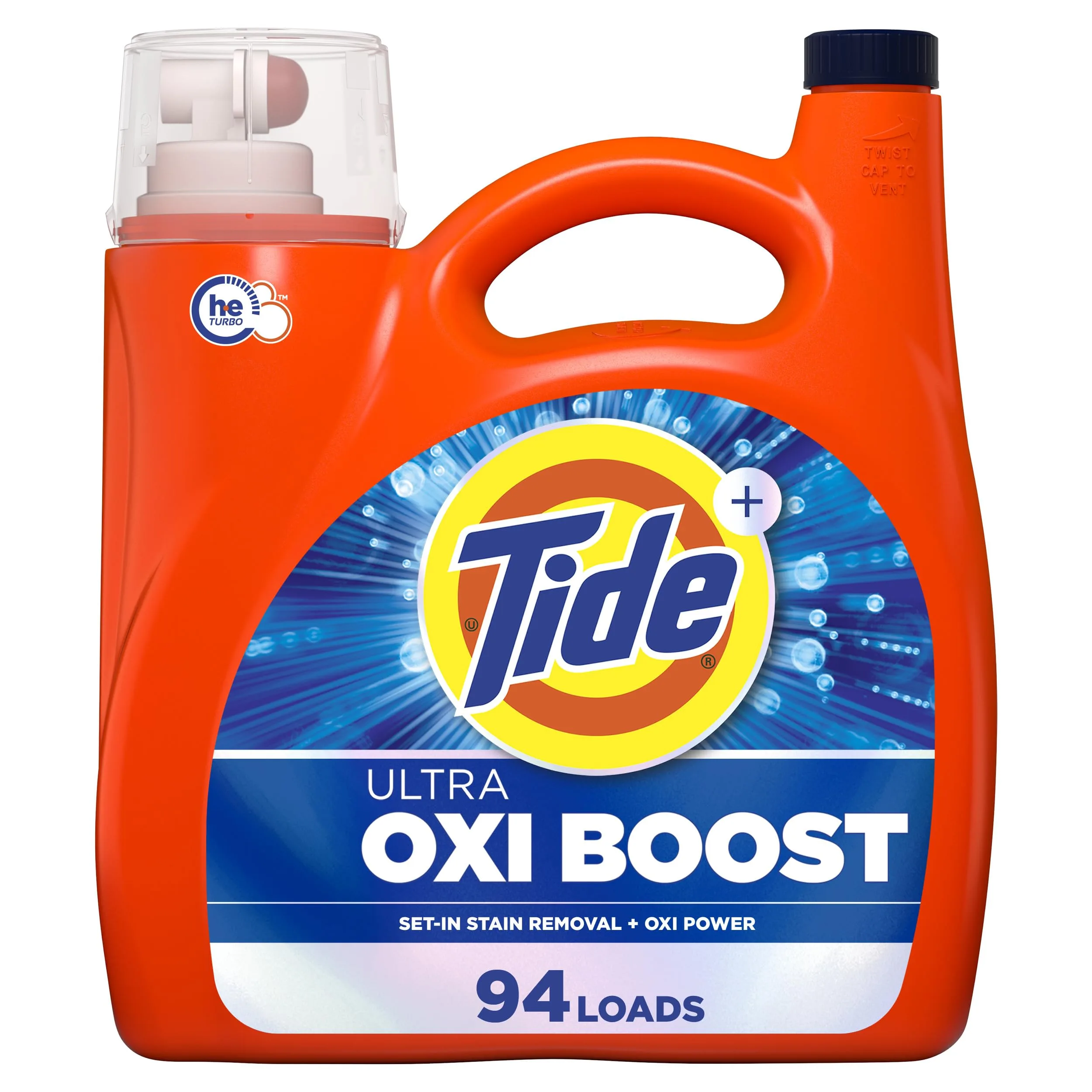 Tide Ultra OXI Liquid Laundry Detergent 132oz