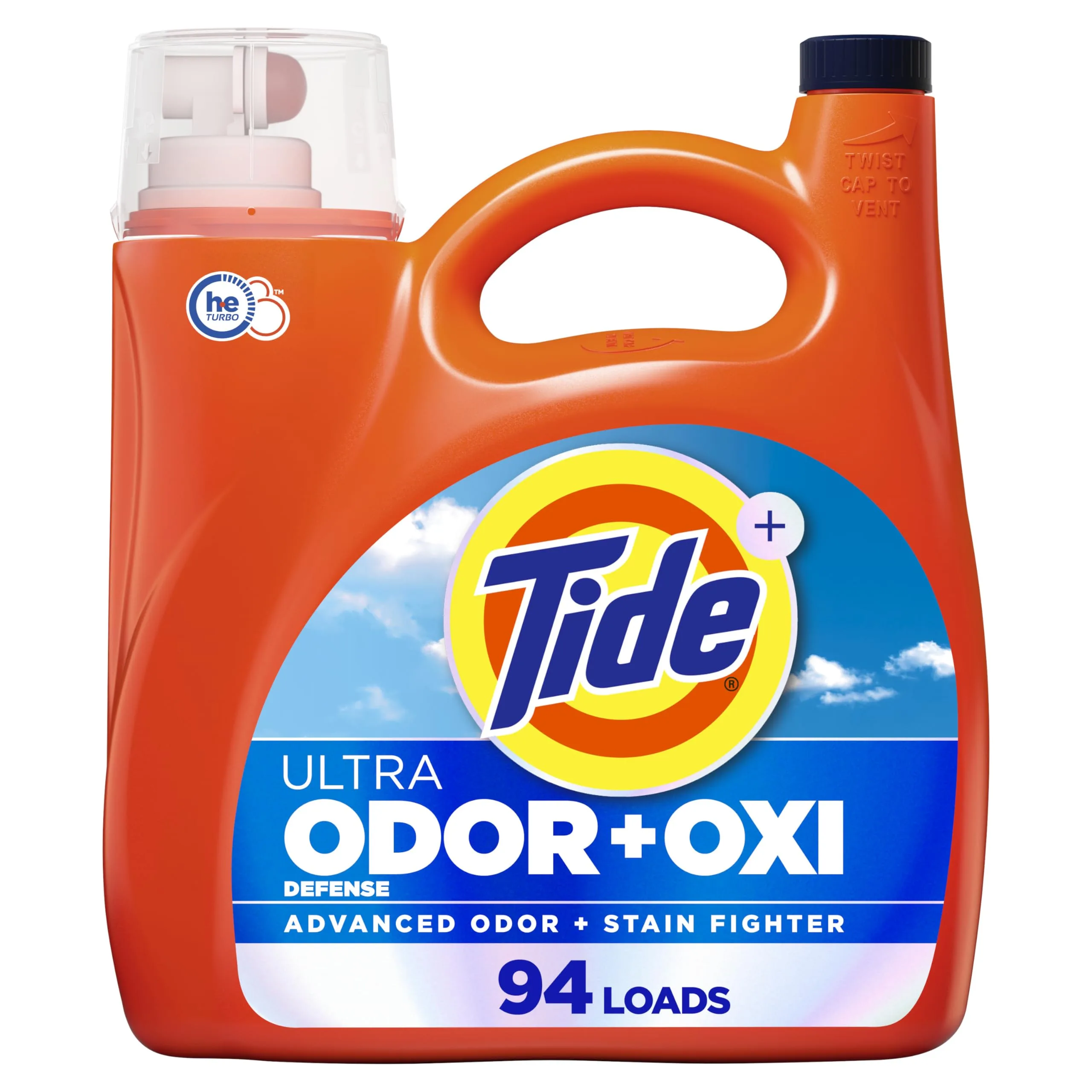 Tide Ultra OXI Liquid Laundry Detergent 132oz image 2