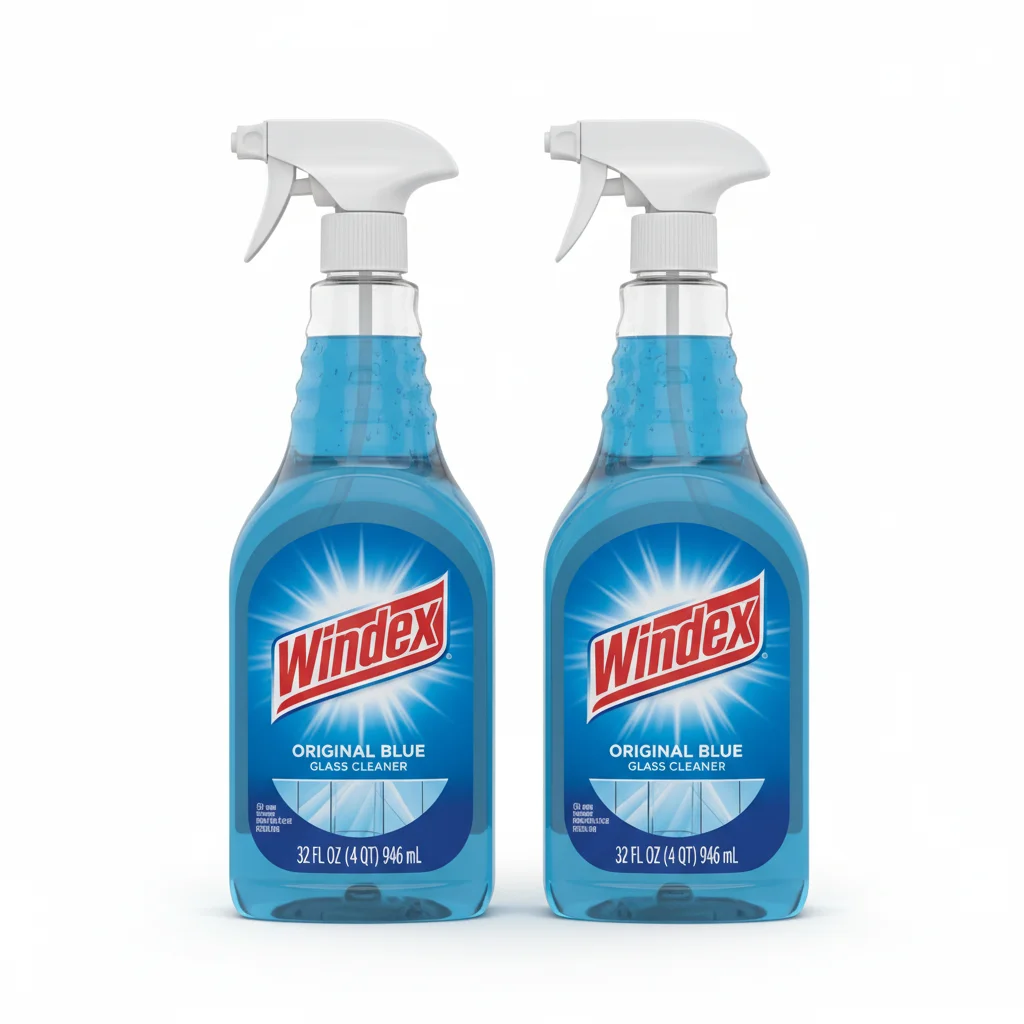 Windex Original Blue Glass Cleaner 32oz 2-Pack
